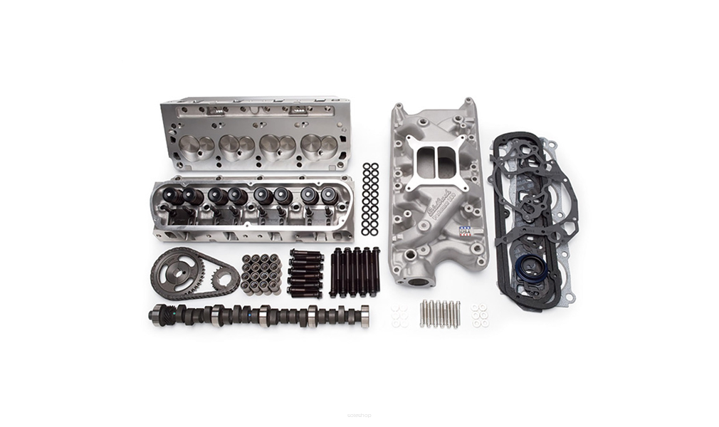 Edelbrock 2027 - E-Street Top End Kit, Small Block Ford, 321HP