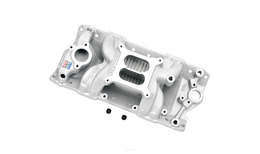 Edelbrock 7501 - Kolektor ssący , RPM AIR-GAP Chevy 262-400