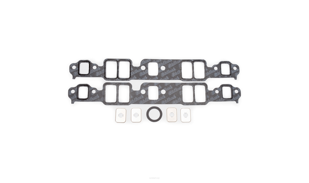 Edelbrock 7201 - Uszczelki kolektora ssącego, Chevrolet 302-327-350-400