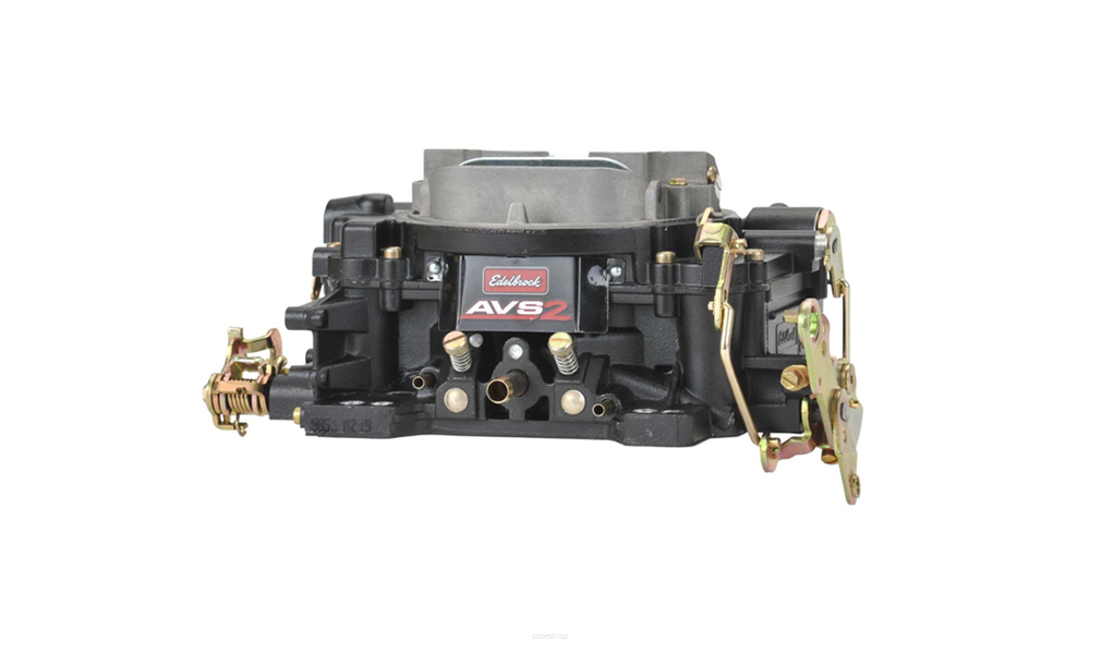 Edelbrock 19053 - Gaźnik Black AVS2 Series, 650cfm, Manualne ssanie