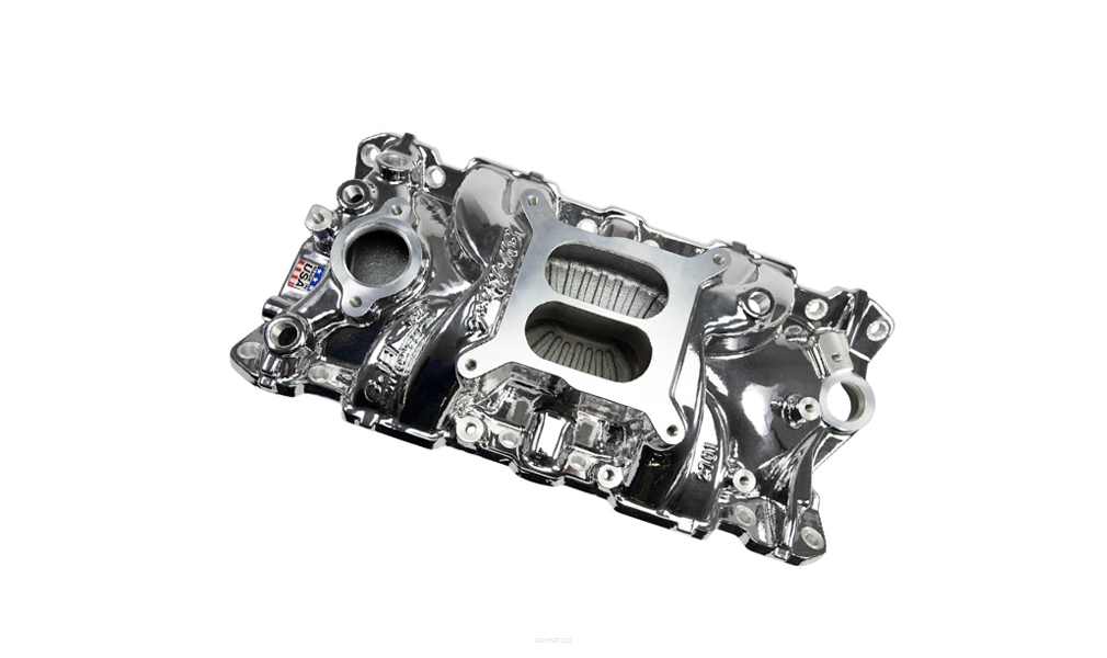 Edelbrock 2701-CP - Kolektor ssący , Performer EPS Chevy 262-400