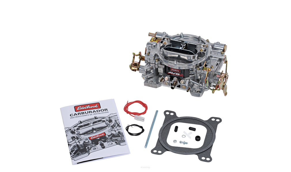 Edelbrock 1905 - Gaźnik, AVS2 Series, 650cfm, Manualne ssanie