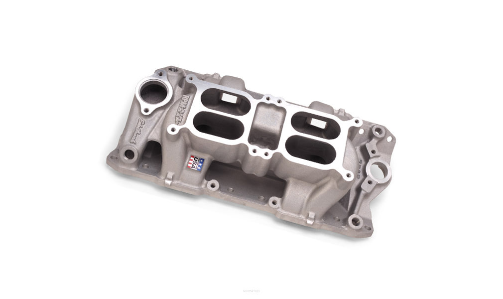 Edelbrock  7525  - Kolektor ssący ,RPM AIR-GAP DUAL-QUAD Chevy 262-400