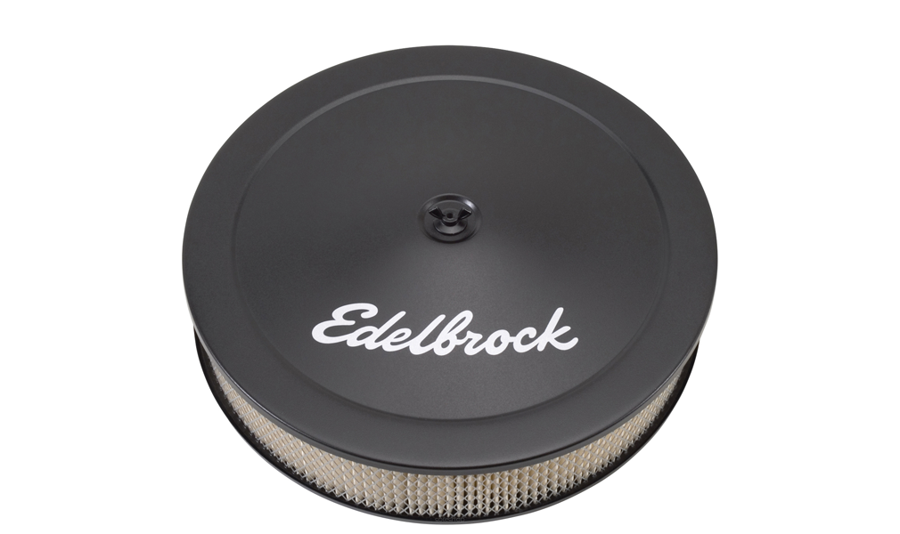 Edelbrock 1223 - Filtr powietrza, 14 cali , Deeper Flange