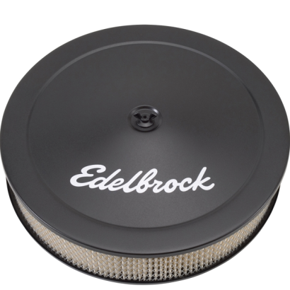 Edelbrock 1223 - Filtr powietrza, 14 cali , Deeper Flange