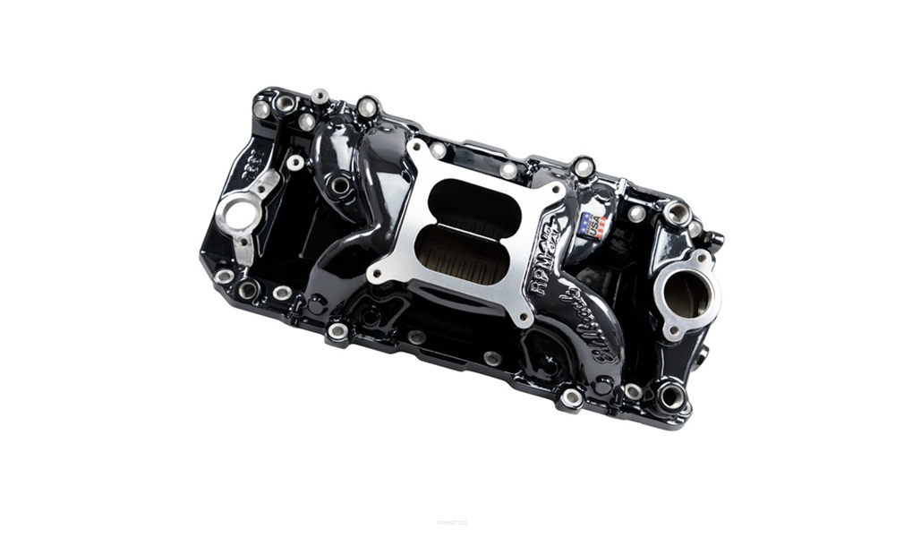 Edelbrock  7561-BP  - Kolektor ssący , RPM AIR-GAP 2-0 Chevy Big Block