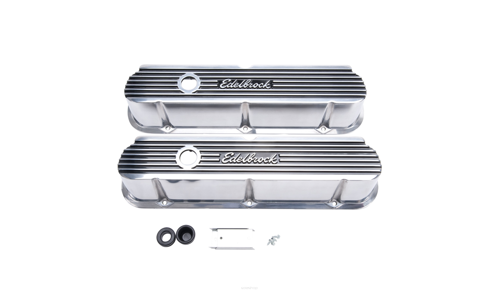 Edelbrock 4264 - Pokrywy zaworów, Elite 2, Ford 289-302 i 351W