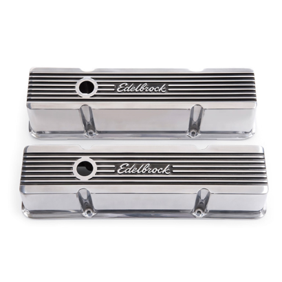 Edelbrock 4263 - Pokrywy zaworów, seria Elite 2, small blok Chevrolet